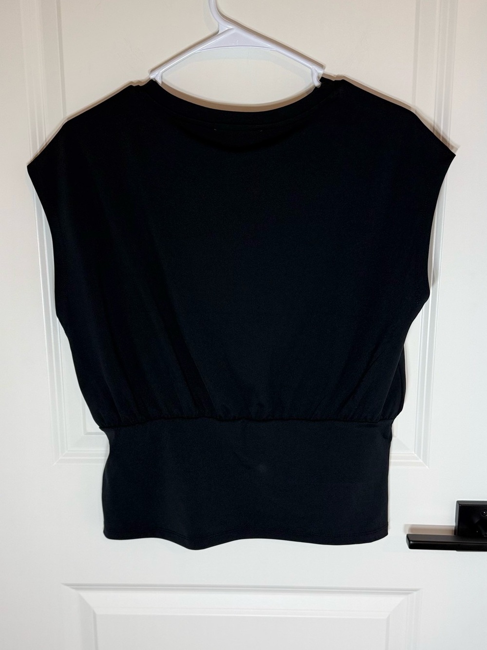 Nine West Black Top with Gold Button Detail - Picture 2 of 4